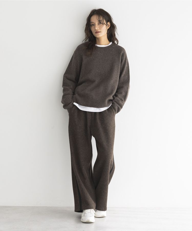 GARAGE OF GOOD CLOTHING「ニットソーサイドラインワイドパンツ」|その他|