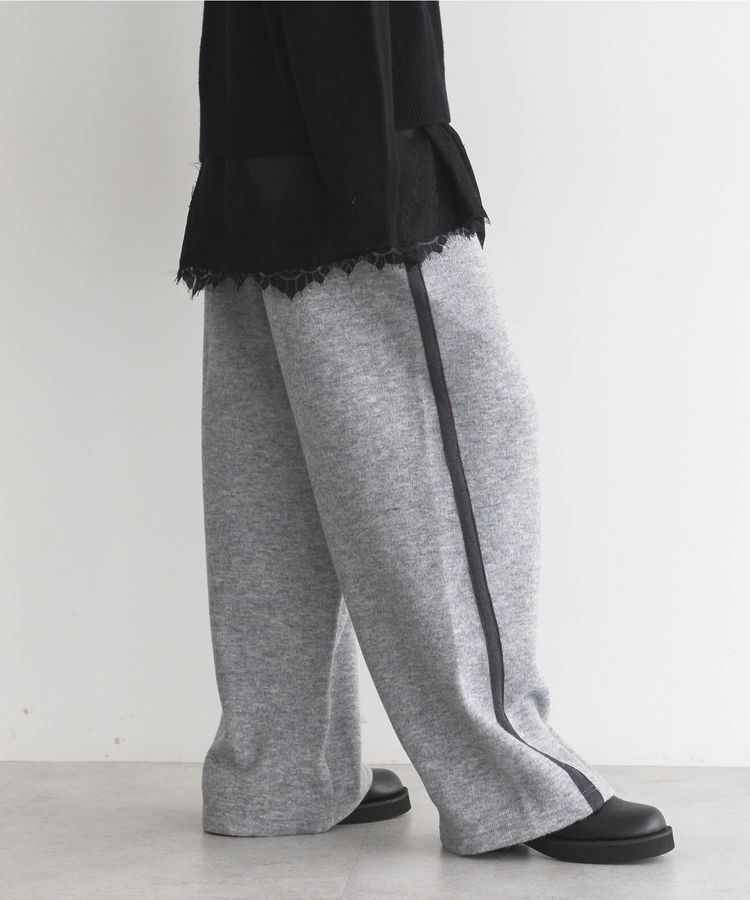 GARAGE OF GOOD CLOTHING「ニットソーサイドラインワイドパンツ」|その他|