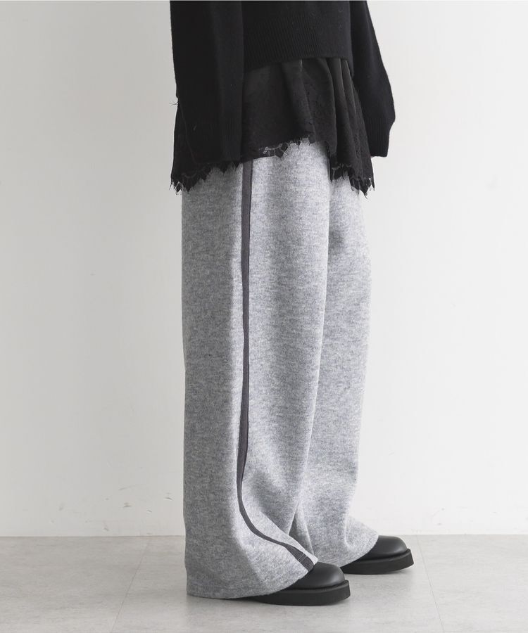 GARAGE OF GOOD CLOTHING「ニットソーサイドラインワイドパンツ」|その他|