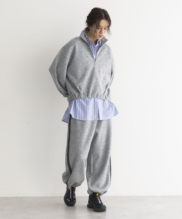 GARAGE OF GOOD CLOTHING「ニットソーサイドラインワイドパンツ」|その他|