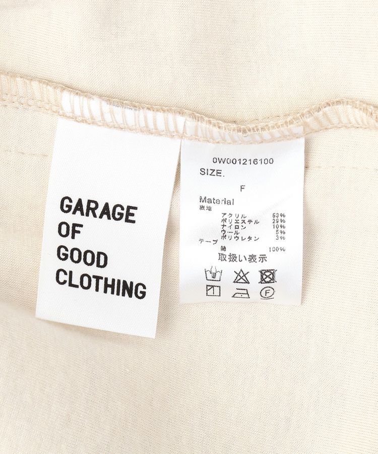 GARAGE OF GOOD CLOTHING「ニットソーサイドラインワイドパンツ」|その他|