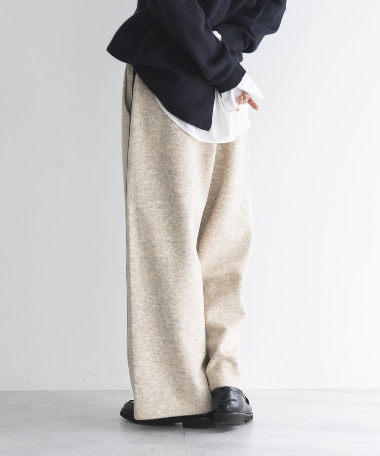 GARAGE OF GOOD CLOTHING「ニットソーサイドラインワイドパンツ」|その他|