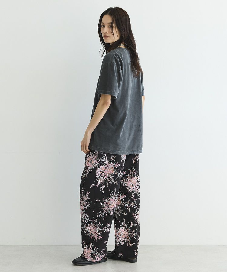 GARAGE OF GOOD CLOTHING「【日本製】ピーチファイユフラワープリントロングパンツ」|その他|