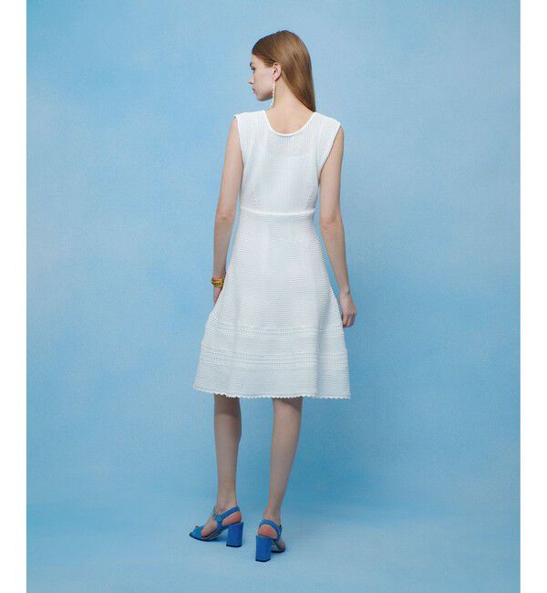 LOULOU WILLOUGHBY「メッシュクロッシェミニワンピース」|ワンピース|