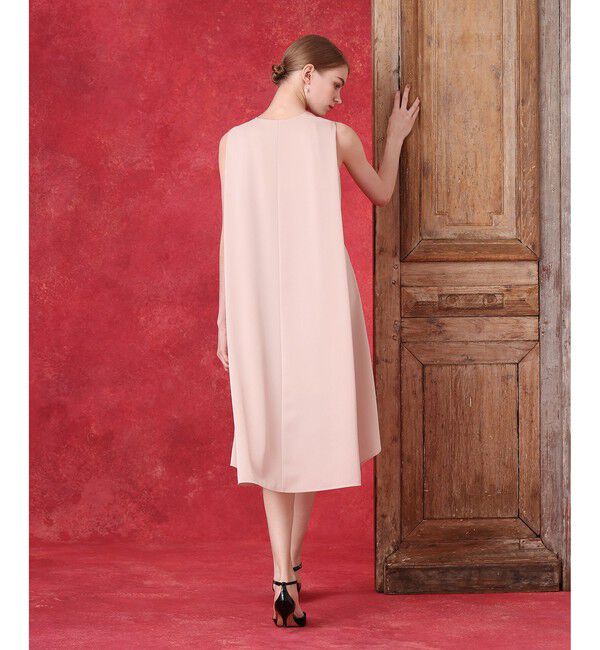 LOULOU WILLOUGHBY「トリアセツイルベルテッドフレアワンピース」|ワンピース|