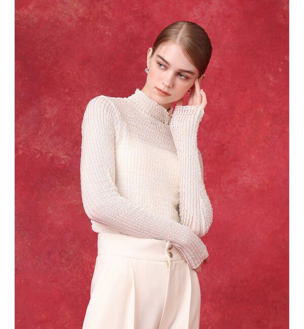 LOULOU WILLOUGHBY「◇ティアードラッセルプルオーバー」|Tシャツ・カットソー|
