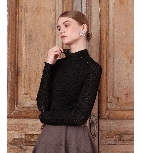 LOULOU WILLOUGHBY「◇ティアードラッセルプルオーバー」|Tシャツ・カットソー|