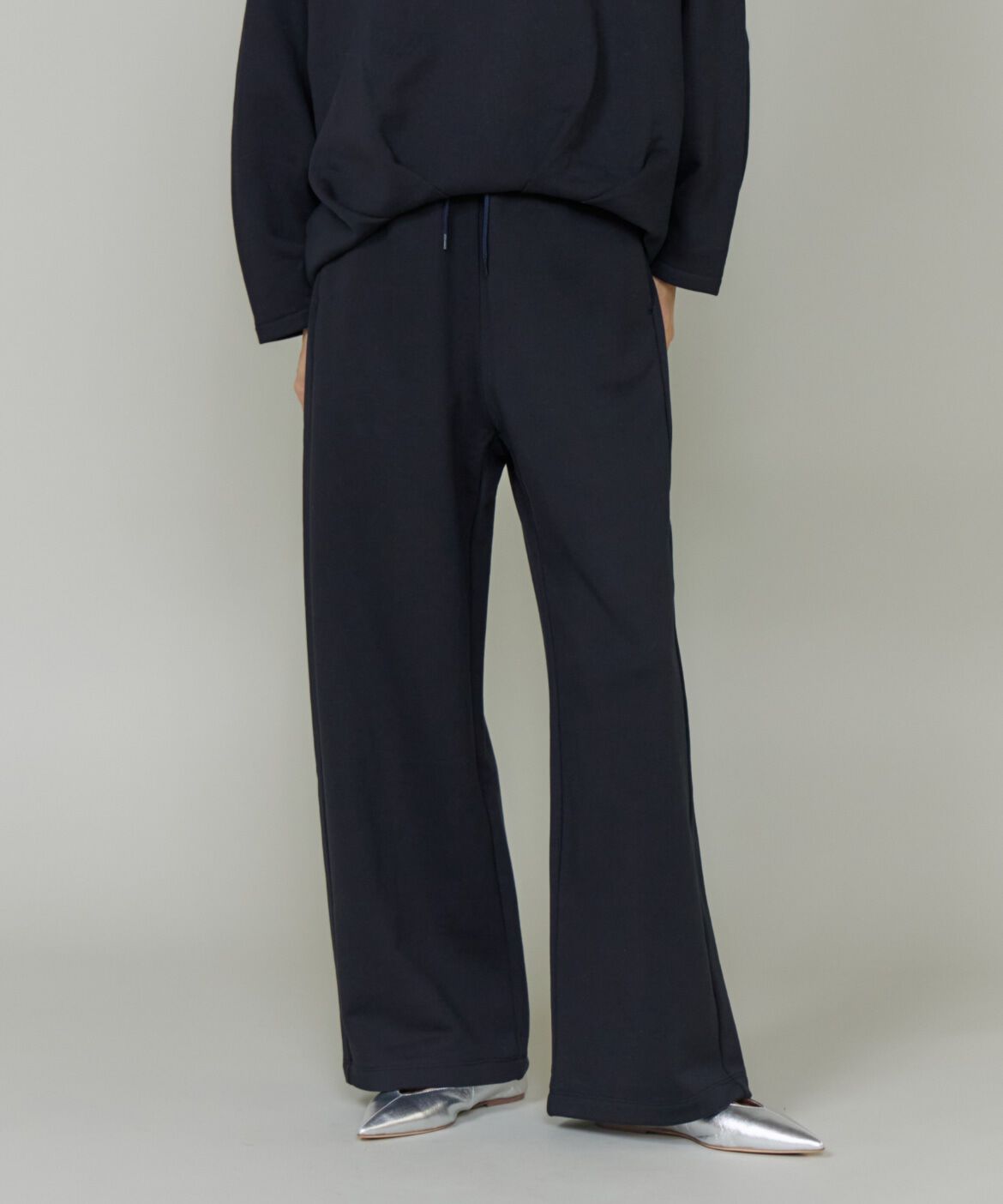 INED「裏毛スウェットパンツ《YVON》」|その他|ネイビー