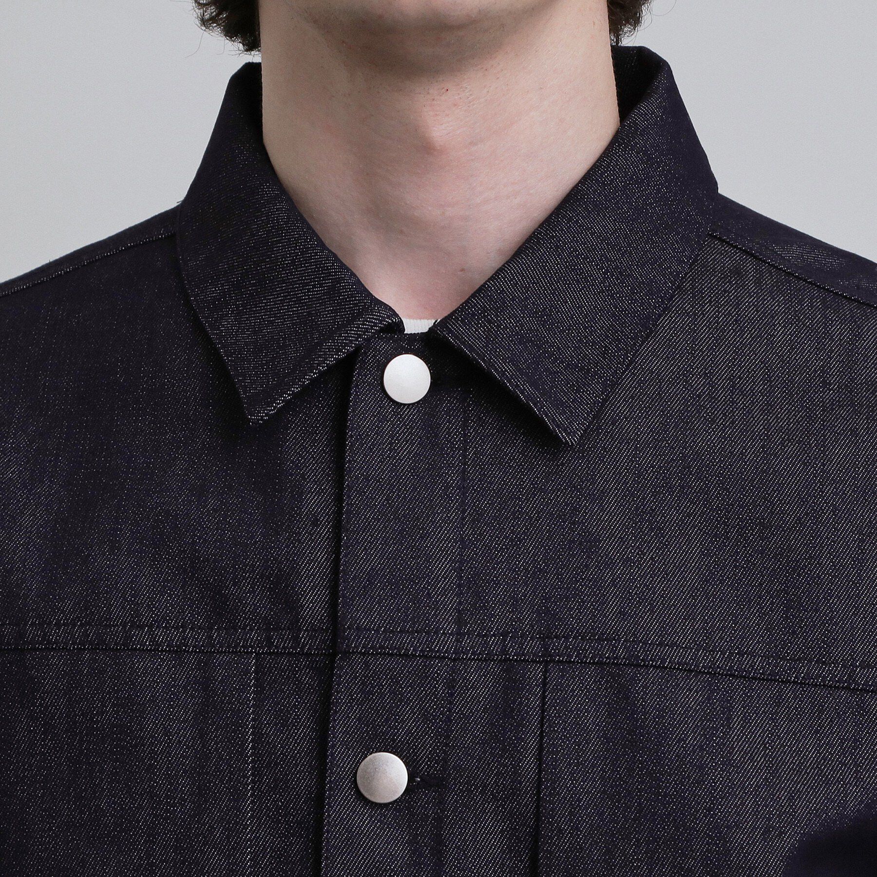 tk.TAKEO KIKUCHI「【色褪せしにくいデニム/セットアップ対応可】Comfy Fadeless Denim Seriesデ」|ブルゾン・スタジャン|