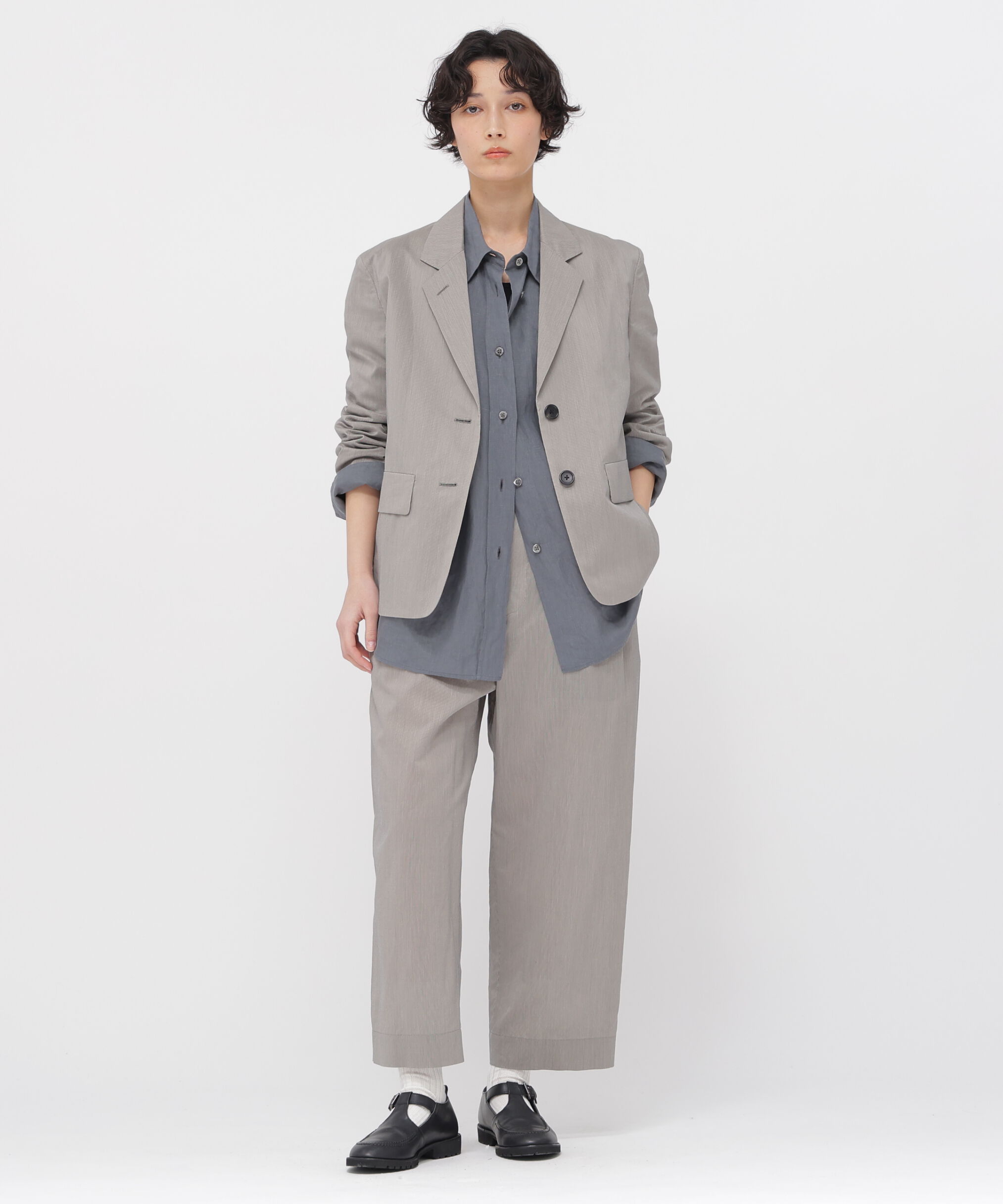  「SHIRTING LINEN SHIRT」|シャツ・ブラウス|