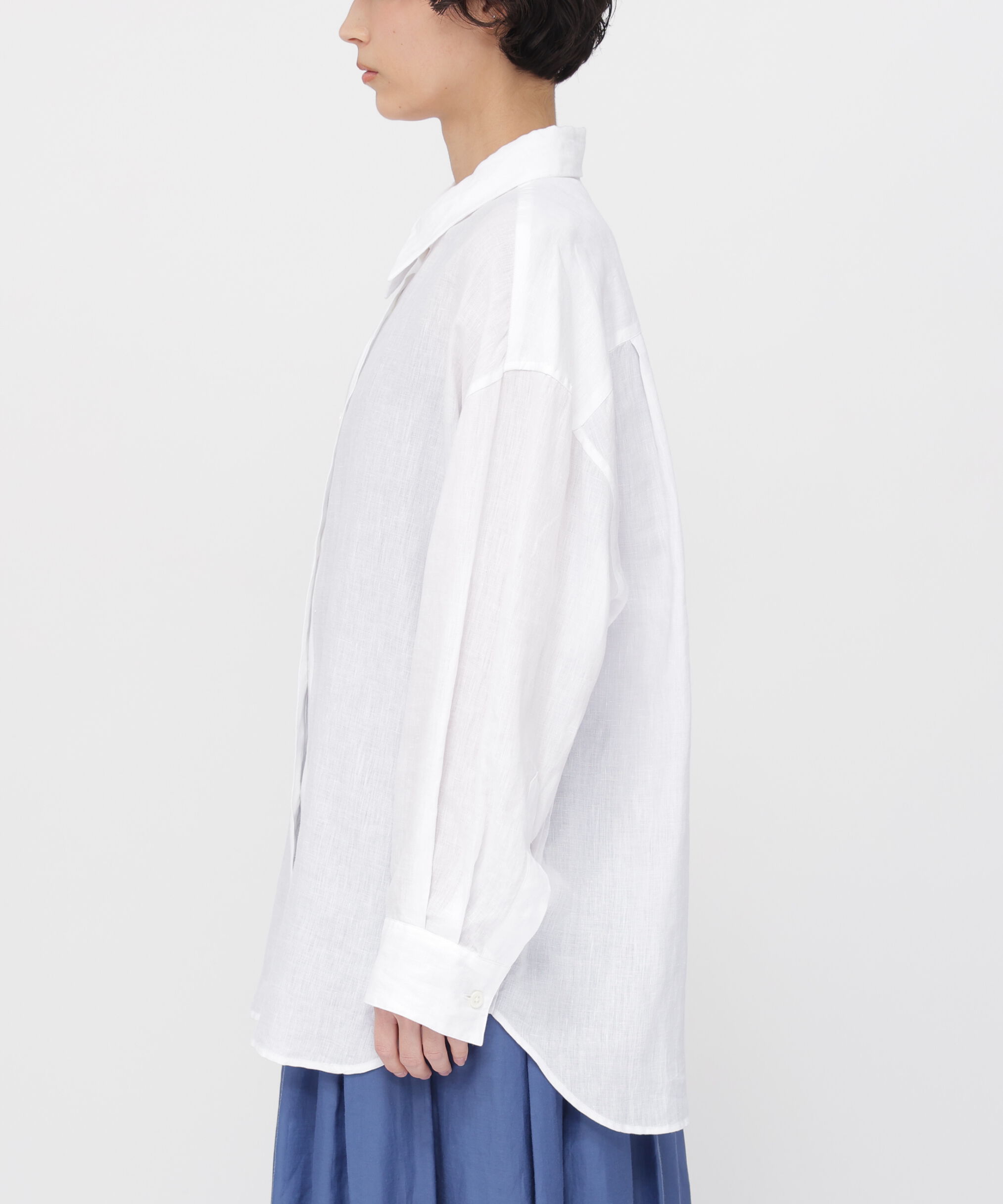  「SHIRTING LINEN SHIRT」|シャツ・ブラウス|
