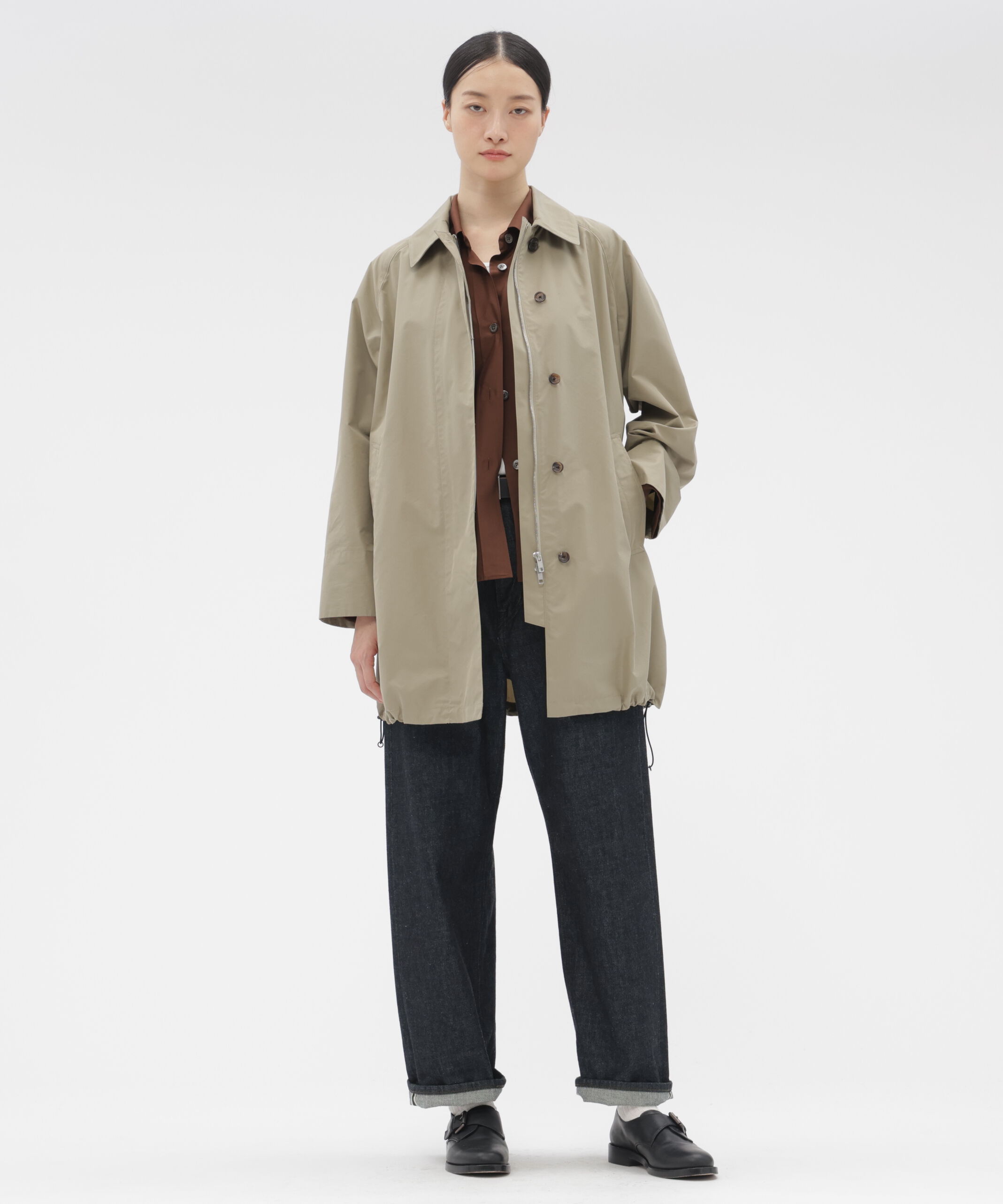  「MATT SILK SHIRT」|シャツ・ブラウス|