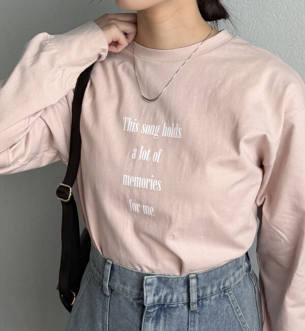 Doux archives「レターロゴロンＴｅｅ」|Tシャツ・カットソー|