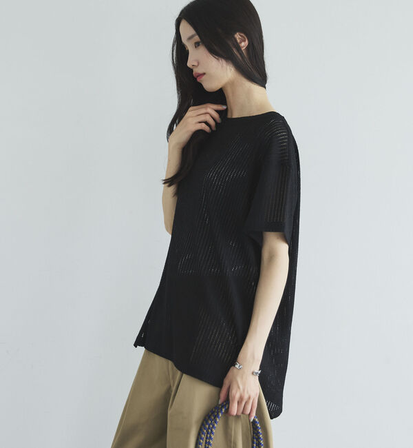 Doux archives「シアーメッシュＴｅｅ」|Tシャツ・カットソー|