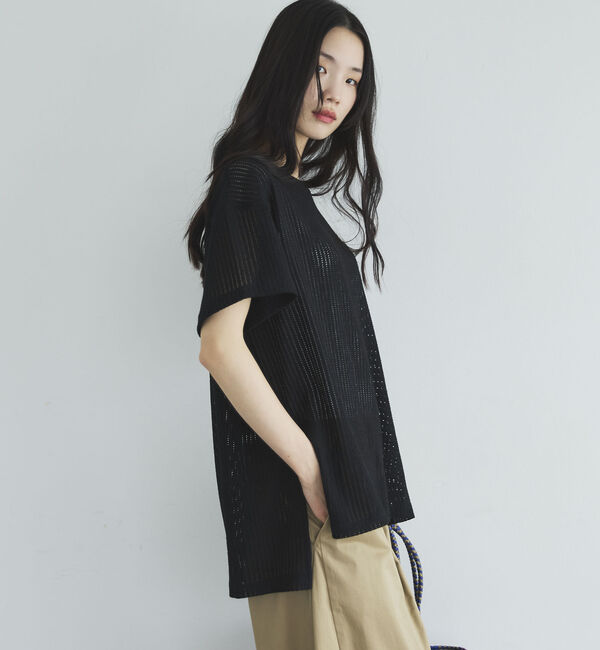 Doux archives「シアーメッシュＴｅｅ」|Tシャツ・カットソー|
