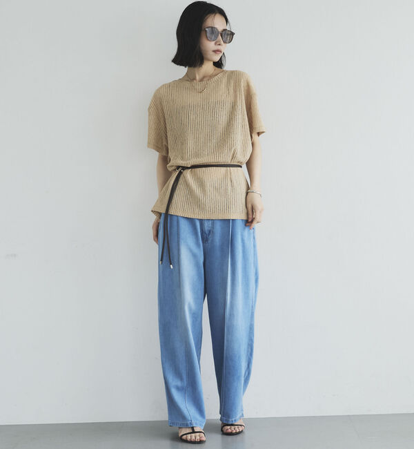 Doux archives「シアーメッシュＴｅｅ」|Tシャツ・カットソー|