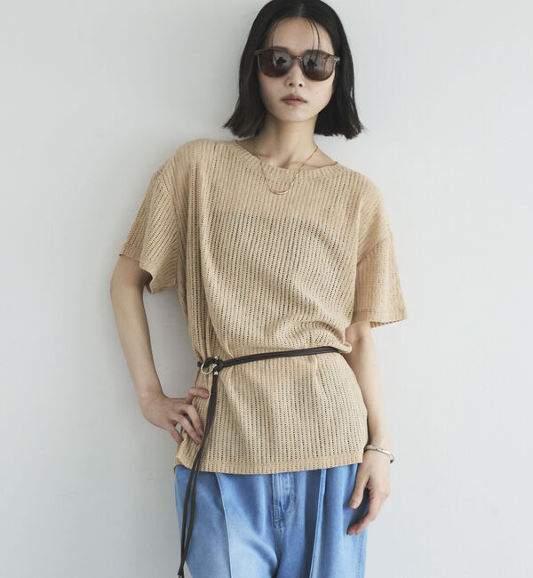 Doux archives「シアーメッシュＴｅｅ」|Tシャツ・カットソー|