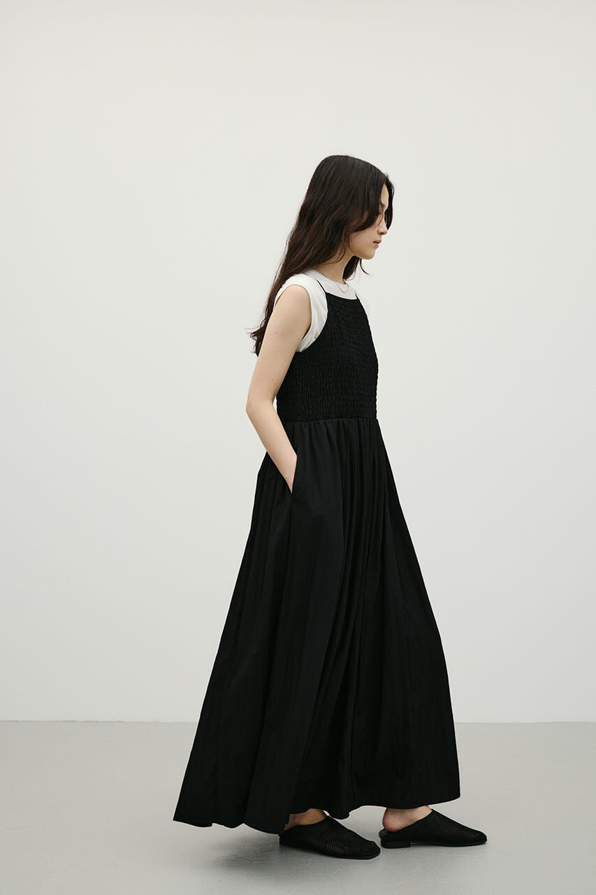 STYLEMIXER「シャーリングギャザーキャミワンピース」|ワンピース|