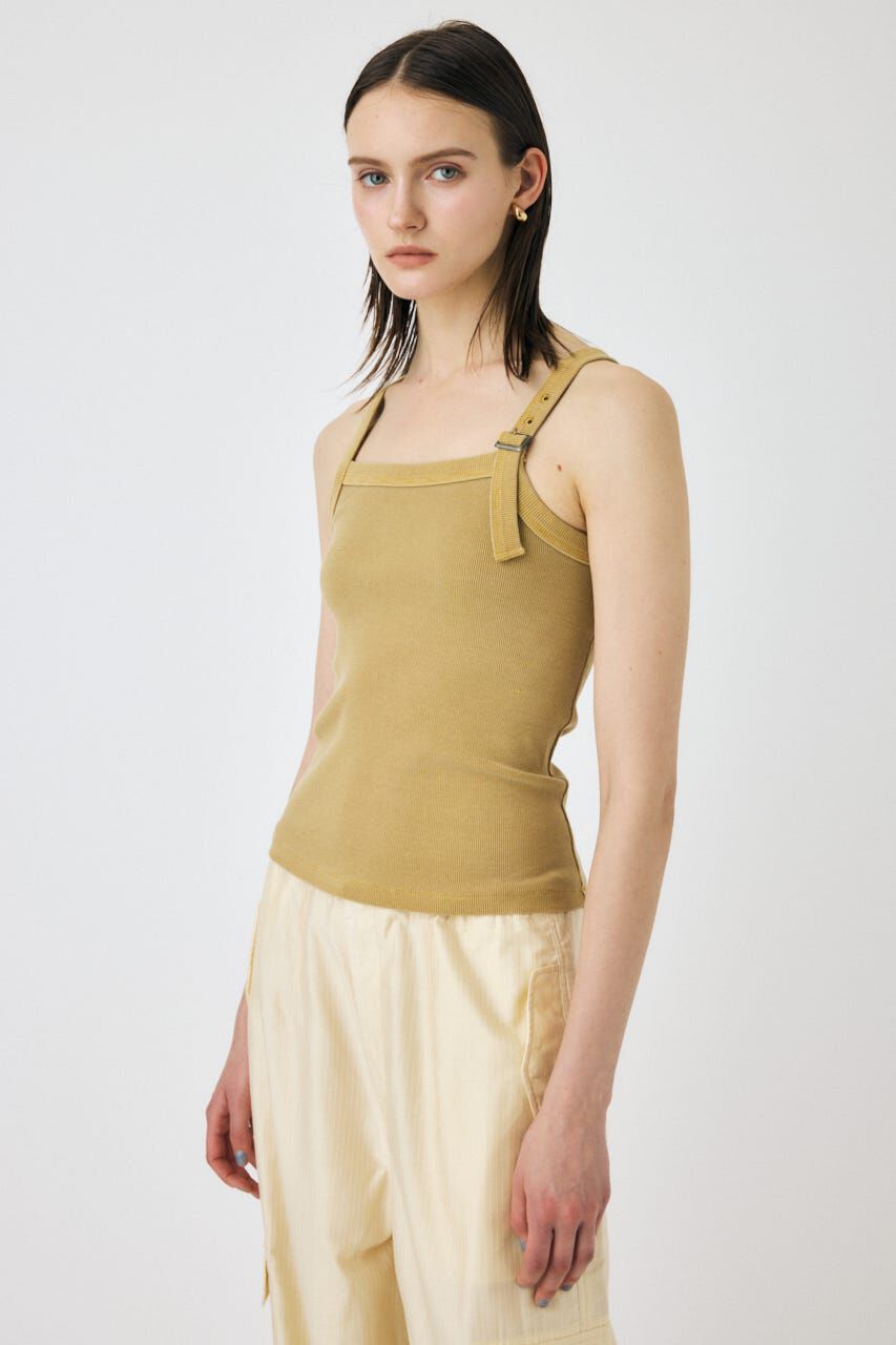 MOUSSY「FADED BELT タンク」|タンクトップ|