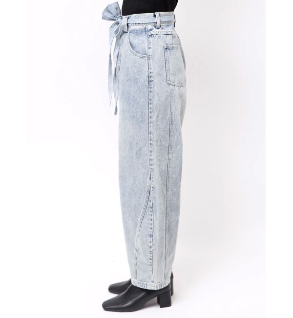 CALNAMUR「ローズモチーフルフパデニムパンツ」|その他|