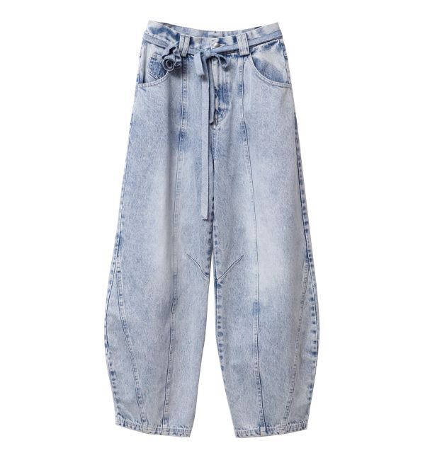 CALNAMUR「ローズモチーフルフパデニムパンツ」|その他|