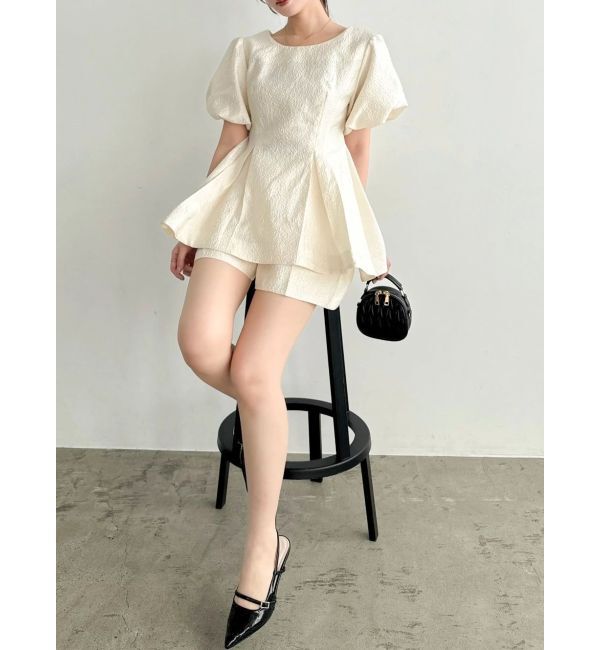 dazzlin「フクレジャカードチュニックショートパンツ」|その他|