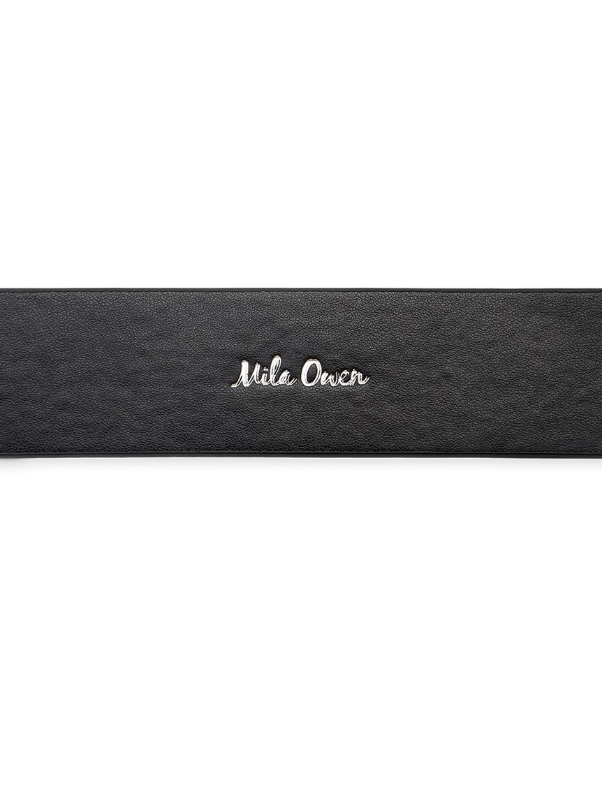 Mila Owen「スクエアバックルリングベルト」|ベルト|