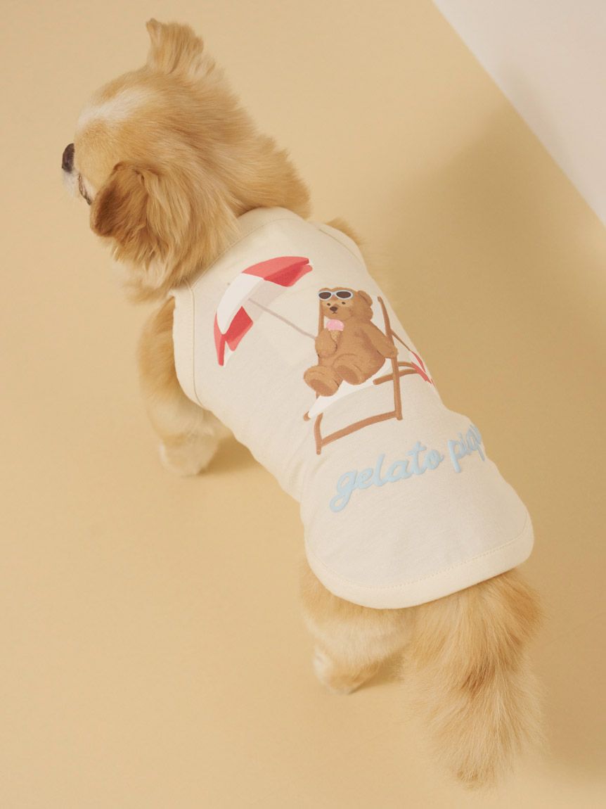  GELATO PIQUE CAT&DOG「【CAT&DOG】【接触冷感】サマーベア柄プルオーバー」|その他|