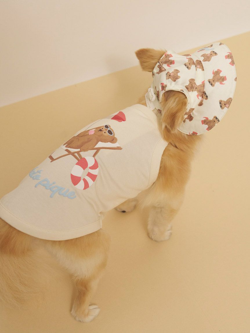  GELATO PIQUE CAT&DOG「【CAT&DOG】【接触冷感】サマーベア柄プルオーバー」|その他|
