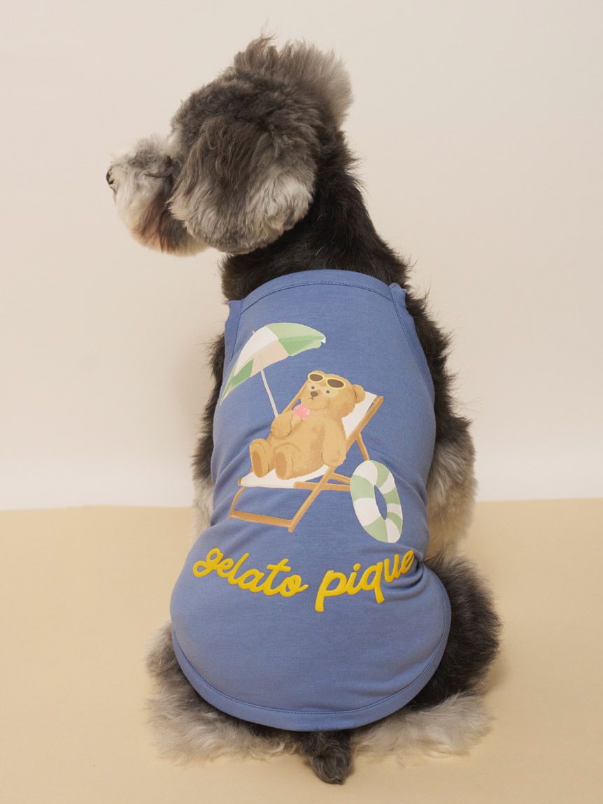  GELATO PIQUE CAT&DOG「【CAT&DOG】【接触冷感】サマーベア柄プルオーバー」|その他|