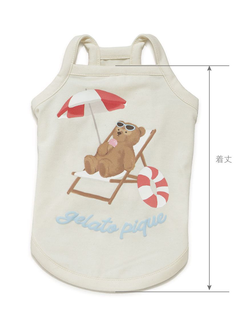  GELATO PIQUE CAT&DOG「【CAT&DOG】【接触冷感】サマーベア柄プルオーバー」|その他|