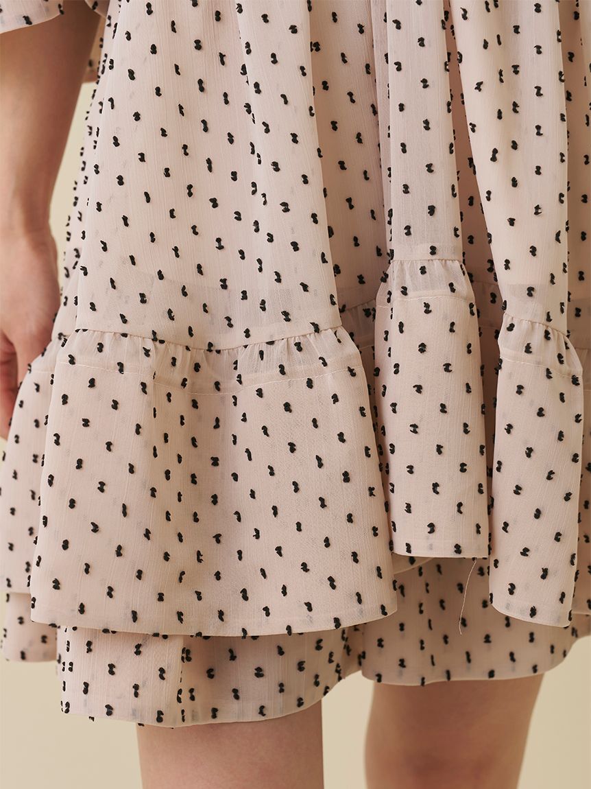 SNIDEL「オフショルギャザーセットアップ」|ワンピース|