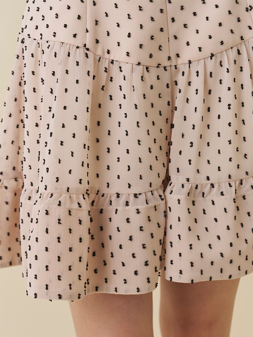 SNIDEL「オフショルギャザーセットアップ」|ワンピース|