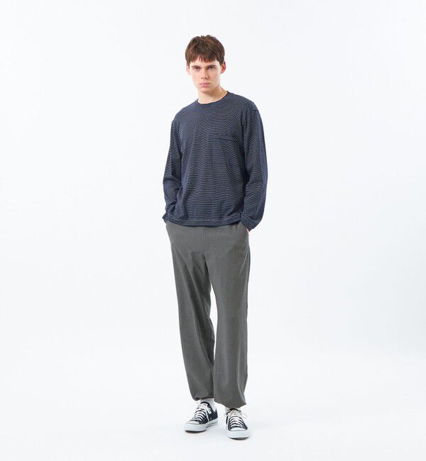 MACKINTOSH PHILOSOPHY「【WEEKENDER】セミルーズロンT ナローボーダー天竺」|Tシャツ・カットソー|