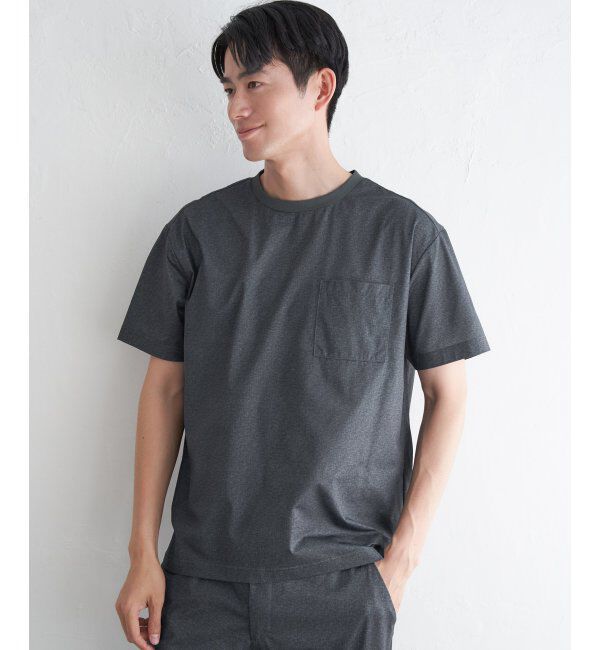 ikka「GOKU楽AIRポケットTシャツ」|Tシャツ・カットソー|
