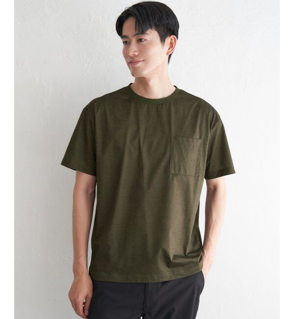 ikka「GOKU楽AIRポケットTシャツ」|Tシャツ・カットソー|