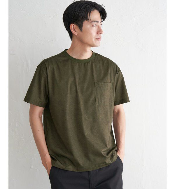 ikka「GOKU楽AIRポケットTシャツ」|Tシャツ・カットソー|
