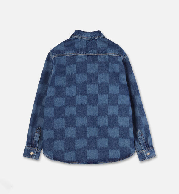 Marimekko「Maridenim Vaihe Jakala ジーンズシャツ」|シャツ・ブラウス|
