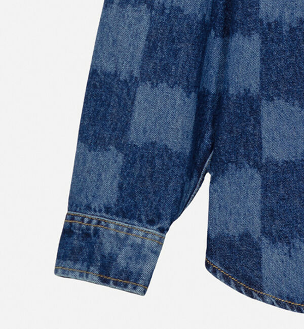 Marimekko「Maridenim Vaihe Jakala ジーンズシャツ」|シャツ・ブラウス|