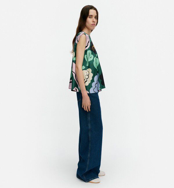 Marimekko「Katoava Kukasta kukkaan ブラウス」|シャツ・ブラウス|