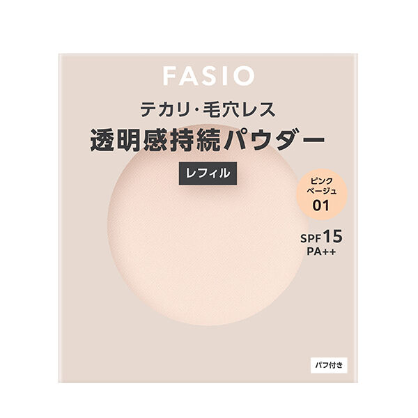  「ファシオ エアリーステイ パウダー 01 レフィル/無香料 (10g)」|フェイスパウダー|