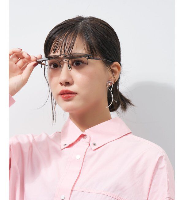  「Zoff|UNITED ARROWS| 跳ね上げ式 サングラス |フリップアップ FLIP UP｜ユナイテッドアローズ」|サングラス|濃グレー