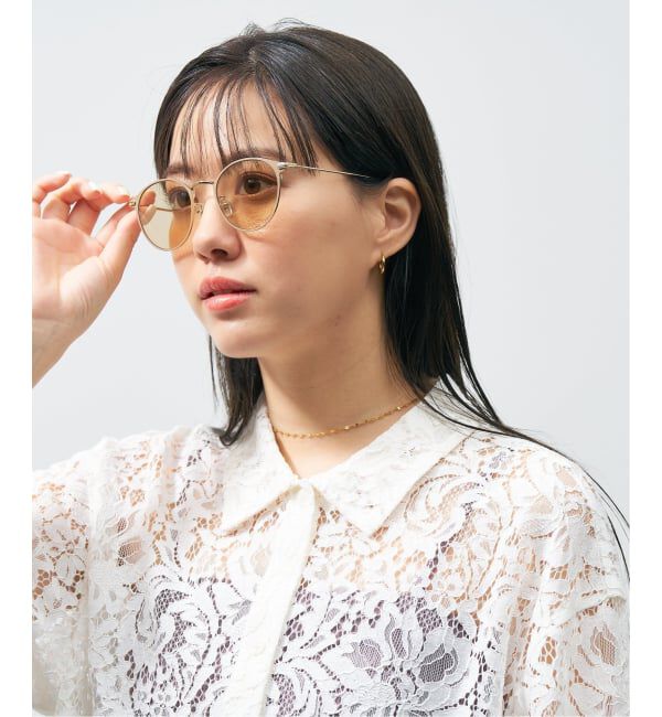  「ボストン型 サングラス｜UNITED ARROWS カラーレンズ UVカット 紫外線対策 ユナイテッドアローズ」|サングラス|