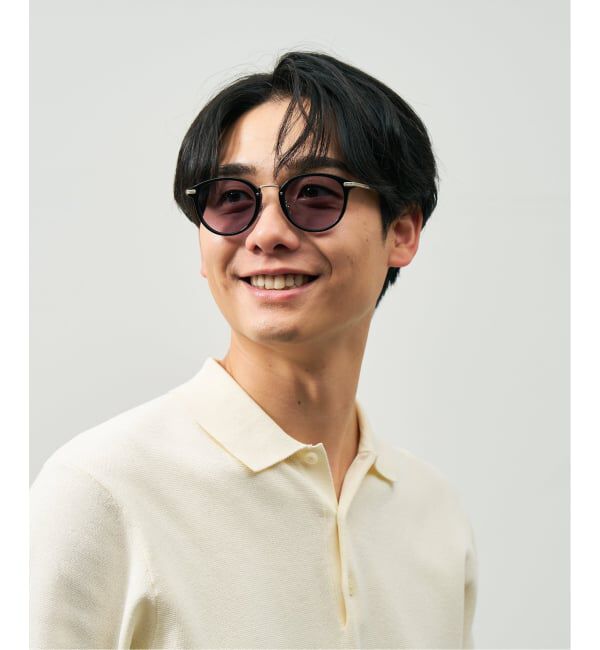  「ボストン型 調光サングラス｜UNITED ARROWS ﾚﾝｽﾞの色が変わる UVカット 紫外線対策 ユナイテッドアローズ」|サングラス|