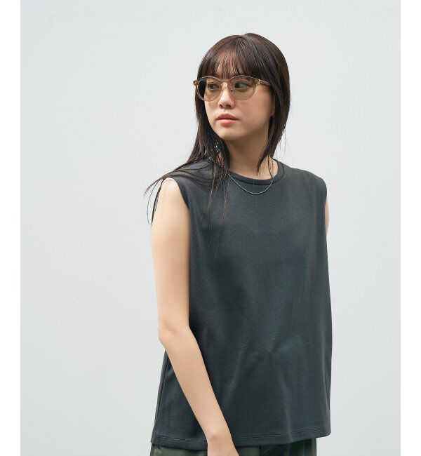  「Zoff｜UNITED ARROWS ボストン型｜サングラス ユナイテッドアローズ｜カラーレンズ｜黒縁 ｜UVカット」|サングラス|