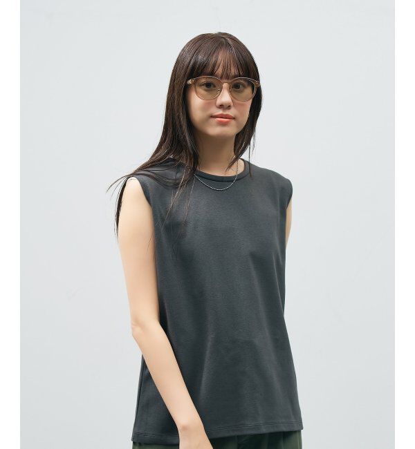  「Zoff｜UNITED ARROWS ボストン型｜サングラス ユナイテッドアローズ｜カラーレンズ｜黒縁 ｜UVカット」|サングラス|