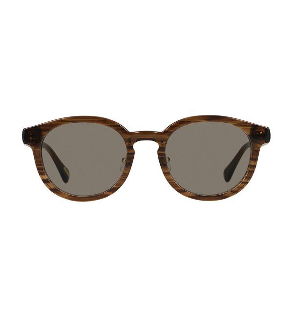  「Zoff｜UNITED ARROWS ボストン型｜サングラス ユナイテッドアローズ｜カラーレンズ｜黒縁 ｜UVカット」|サングラス|