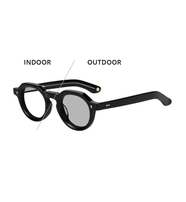  「【WEB限定】Zoff｜JOURNAL STANDARD relume ジャーナルスタンダードレリューム ボストン型調光サングラス」|サングラス|