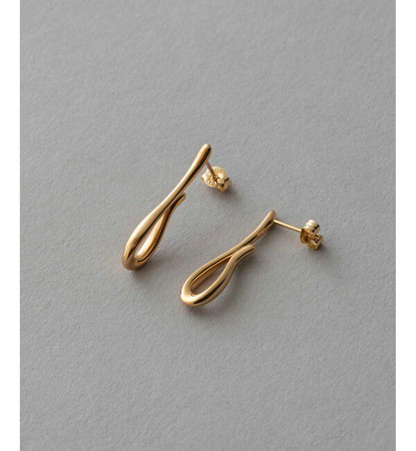 ete「ドロップライン ピアス」|ピアス|
