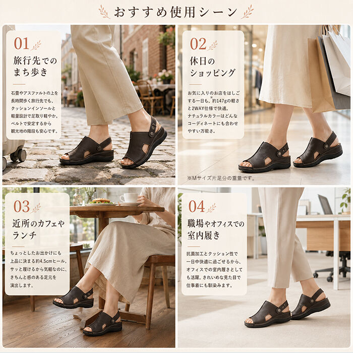 BACKYARD FAMILY「Pansy パンジー サンダル バックストラップ レディース 通販 バックストラップサンダル」|サンダル|